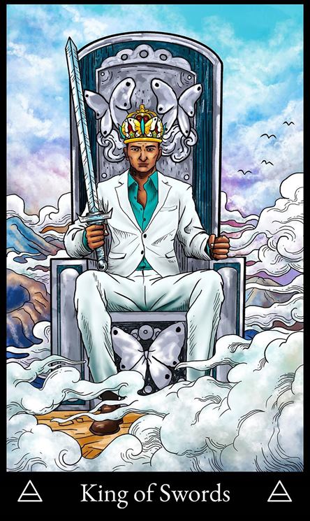 King of Swords ~ Tarot Minor Arcana